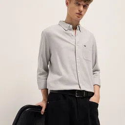 THE BEAR HOUSE Men Slim Fit Casual Shirt-image-67