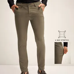 THE BEAR HOUSE Men Slim Fit Trousers image 1