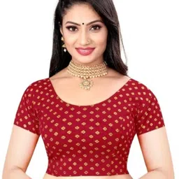 lambodar textiles Round Neck Women Blouse image 1