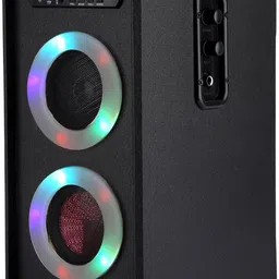 Qcluellu K48 =FG TOWER SPEAKER DJ Sound Stereo bass Built-in FM 40 W Bluetooth Tower Speaker-picture-26