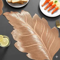 casa furnishing Round Pack of 2 Table Placemat image 3