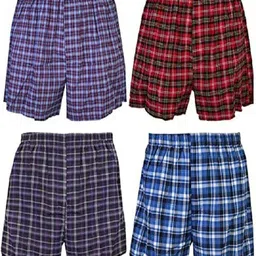 chacko Pack of 4 Checkered Men Boxer-picture-17