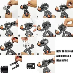 fippyo Garden Grafting & Pruning Tool – Durable Fruit Tree Cutter Garden Tool Kit image 5