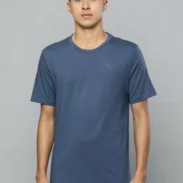 Puma Men Set of 2 Crew Neck Pure Cotton T-shirts-image-16