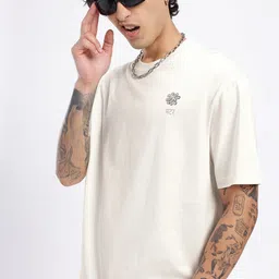 glitchez Basic Vibes Printed Oversized T-shirt-picture-42