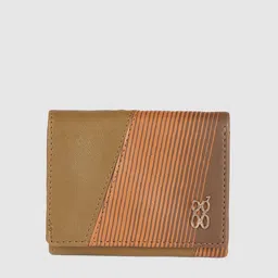 Baggit Women Yellow & Orange Colourblocked Three Fold Wallet-picture-21