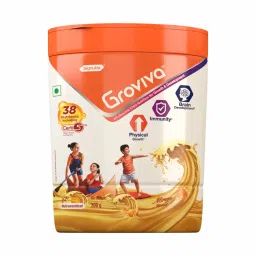 Groviva Wholesome Child Nutrition for Growth & Development - Jar (Mango Flavored, 200g )-picture-29