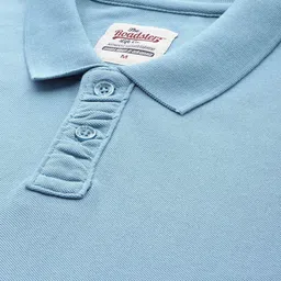 The Roadster Lifestyle Co. Polo Collar Pure Cotton T-shirt image 2