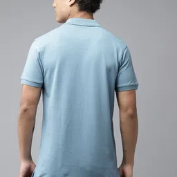 The Roadster Lifestyle Co. Polo Collar Pure Cotton T-shirt image 4