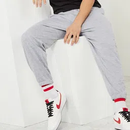 Styli Men Pure Cotton Relaxed Fit Joggers image 4