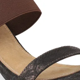 Inc.5 Women's Black Ankle Strap Sandals image 4