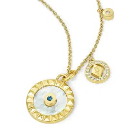 Police Fulgurant Golden Princess Necklace for Women-picture-22