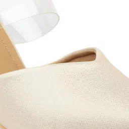 Inc.5 Women's Gold Mule Shoes image 4