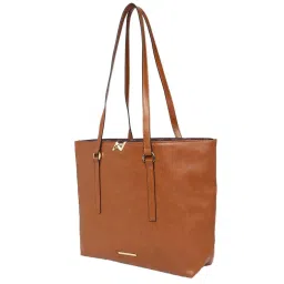 Aldo LALAENTAR220 Brown Solid Medium Tote Handbag image 4