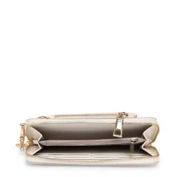 Aldo ESAI270 White Printed Zip Around Wallet for Women image 4