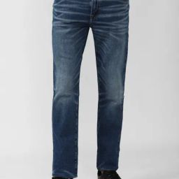 American Eagle Blue Cotton Slim Fit Solid Jeans-picture-35
