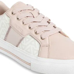 Aldo Women's Pink Sneakers image 4