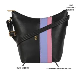 Baggit Black Solid Small Sling Handbag image 4