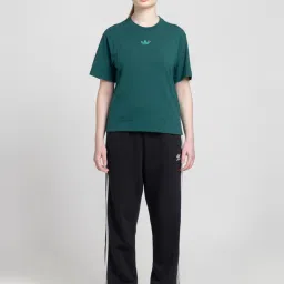 Adidas Originals Black Cotton Striped Training Track Pants image 4