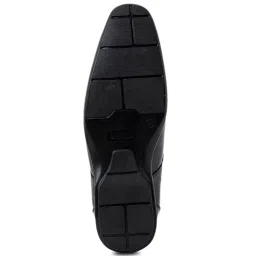 khadim Lazard by Khadims Men's Black Derby Shoes image 4