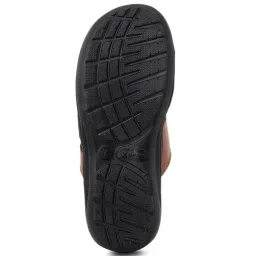 Khadim Men's Brown Toe Ring Sandals image 4