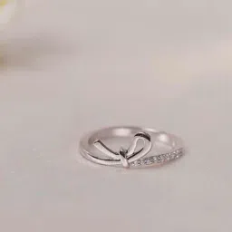 Praavy 92.5 Sterling Silver Unbreakable Bond Ring for Women-picture-19