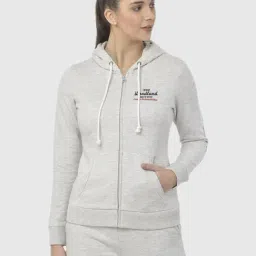 Woodland Grey Graphic Print Hoodie-picture-28