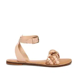 Aldo Women's Beige Ankle Strap Sandals-picture-29