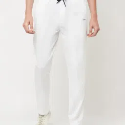 Octave White Regular Fit Trackpants-picture-19