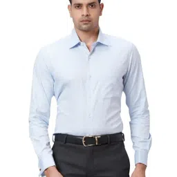 Raymond Blue Contemporary Fit Printed Shirt-picture-35