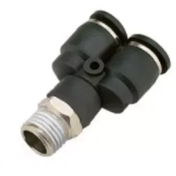 JELPC 6.35 mm (1/4 inch) Y Connector with Male Thread 10x1/4-picture-22