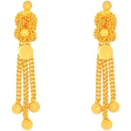 Bhima Jewels 22k (916) Yellow Gold Earrings for Women-picture-17