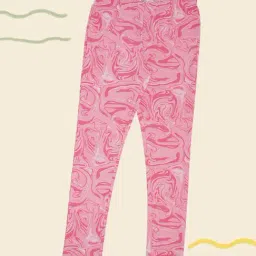 Pantaloons Junior Girls Pink Leggings-image-26