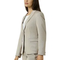 Van Heusen Grey Plain Blazers image 3