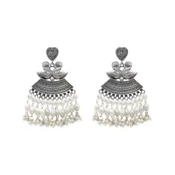 Teejh Pitara Collection Amiya Silver Oxidized Jewellery Set image 4