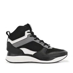OFF LIMITS Men's Black, Light Grey & Drak Grey Running Shoes image 2