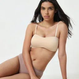 Wunderlove by Westside Beige Non-Wired Padded Bra image 3