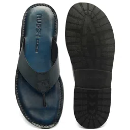 Ruosh Men's Green Thong Sandals image 4