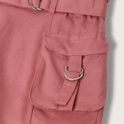 Blue Giraffe Kids Pink Regular Fit Skirt image 4