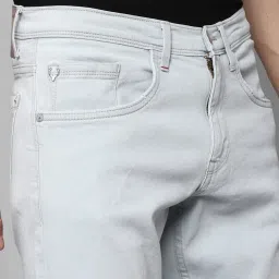 Allen Solly Jeans Light Blue Slim Fit Jeans image 4