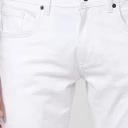 Peter England Jeans White Slim Fit Jeans image 4