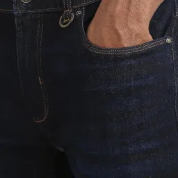 Peter England Jeans Navy Slim Fit Jeans image 4