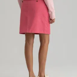 GANT Pink Regular Fit Skirt image 2
