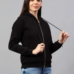 Cantabil Black Regular Fit Sweatshirt image 3