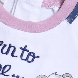BABY GO Infant Boys Pack Of 2 Printed Pure Cotton Rompers image 3