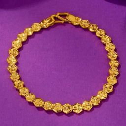 P.N.Gadgil Jewellers 22 Karat BSI Hallmarked Yellow Bracelet For Kids-picture-19