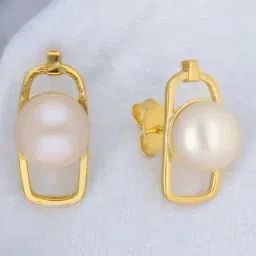 Sri Jagdamba Pearls 925 Silver Qiyara Stud Earrings-picture-15