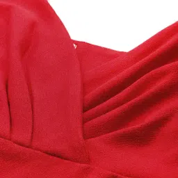 Qurvii Red Midi Dress image 5