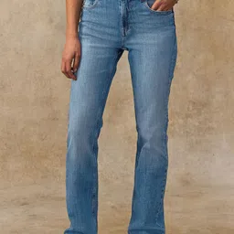 NEXT Women Mid-Rise Light Fade BTCUT Stretchable Jeans-image-49
