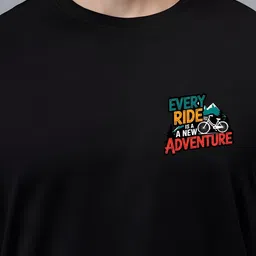 SZN Graphic Printed Round Neck Short Sleeves Regular Fit Casual T-Shirt image 3